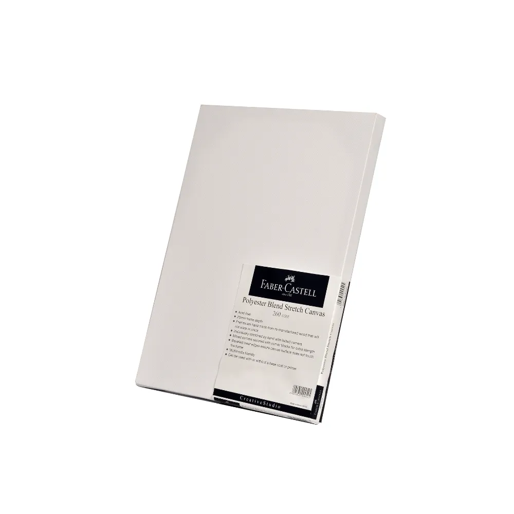 [6001830006587] Canvas Stretch 260gsm A4 Thin Edge - Faber-Castell