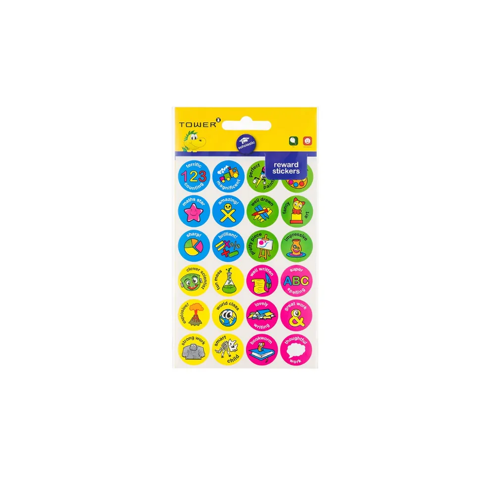 Labels Teachers English Reward Asst - Tower