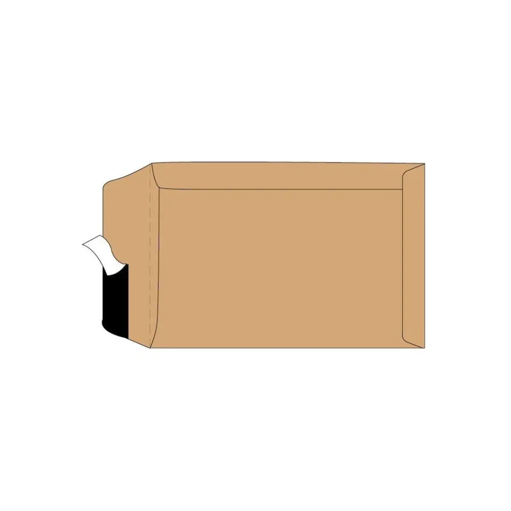 [6007112001776] Envelope 324x229 C4-P Brown S/S 7701