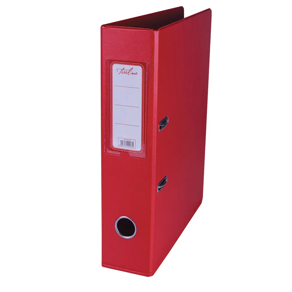 [6007652002660] File Lever Arch Red PVC-70 - Treeline