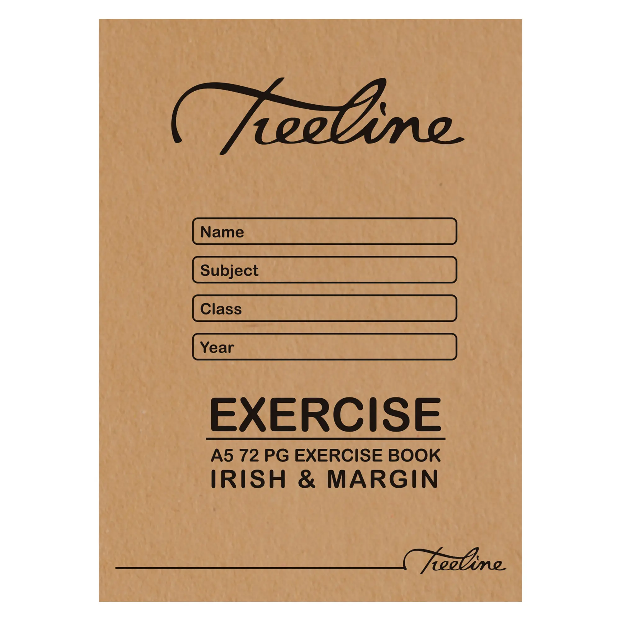 Book A5 72p Irish Margin - Treeline