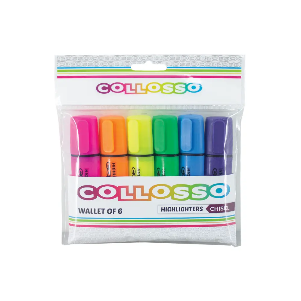 [6007652008990] Highlighter Wallet 6`s - Collosso 