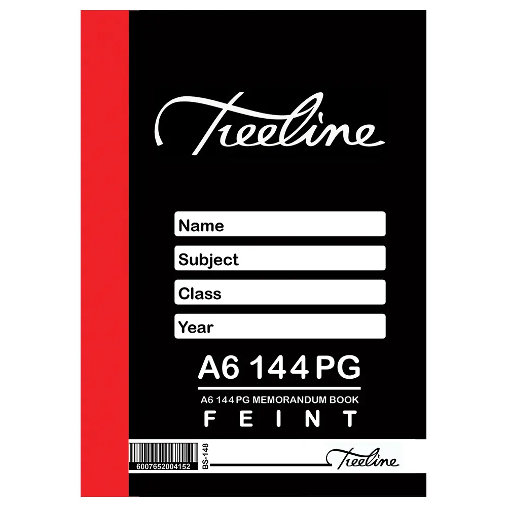[6008454002902] Book A6 144p F/M - Treeline
