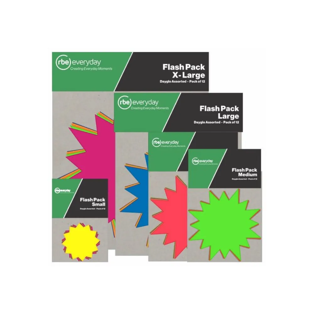 [6008496008818] Flash Pack Large Star Paper Smart
