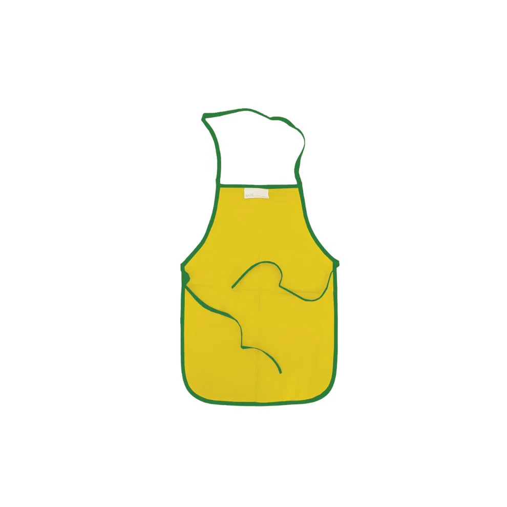 [6009548811202] Apron Kiddies Yellow - Treeline 