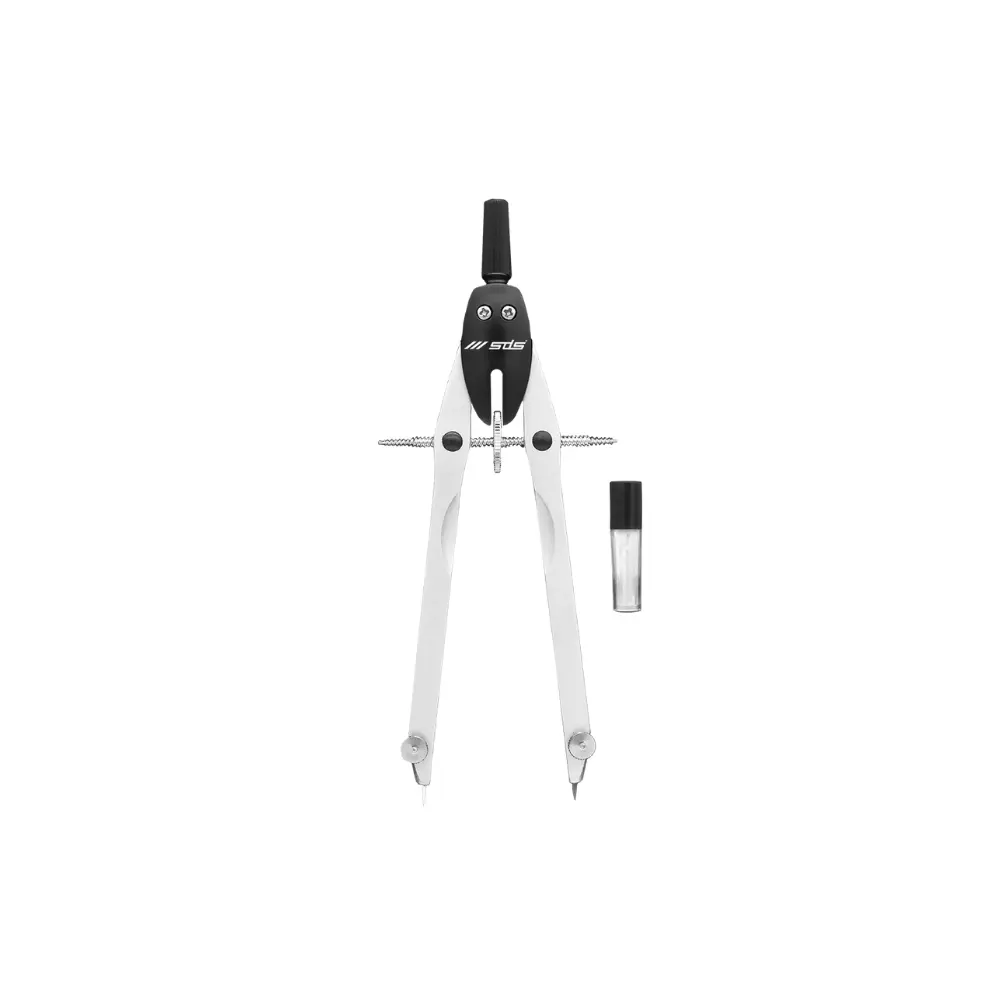 Bow Compass Set Metal Black - SDS