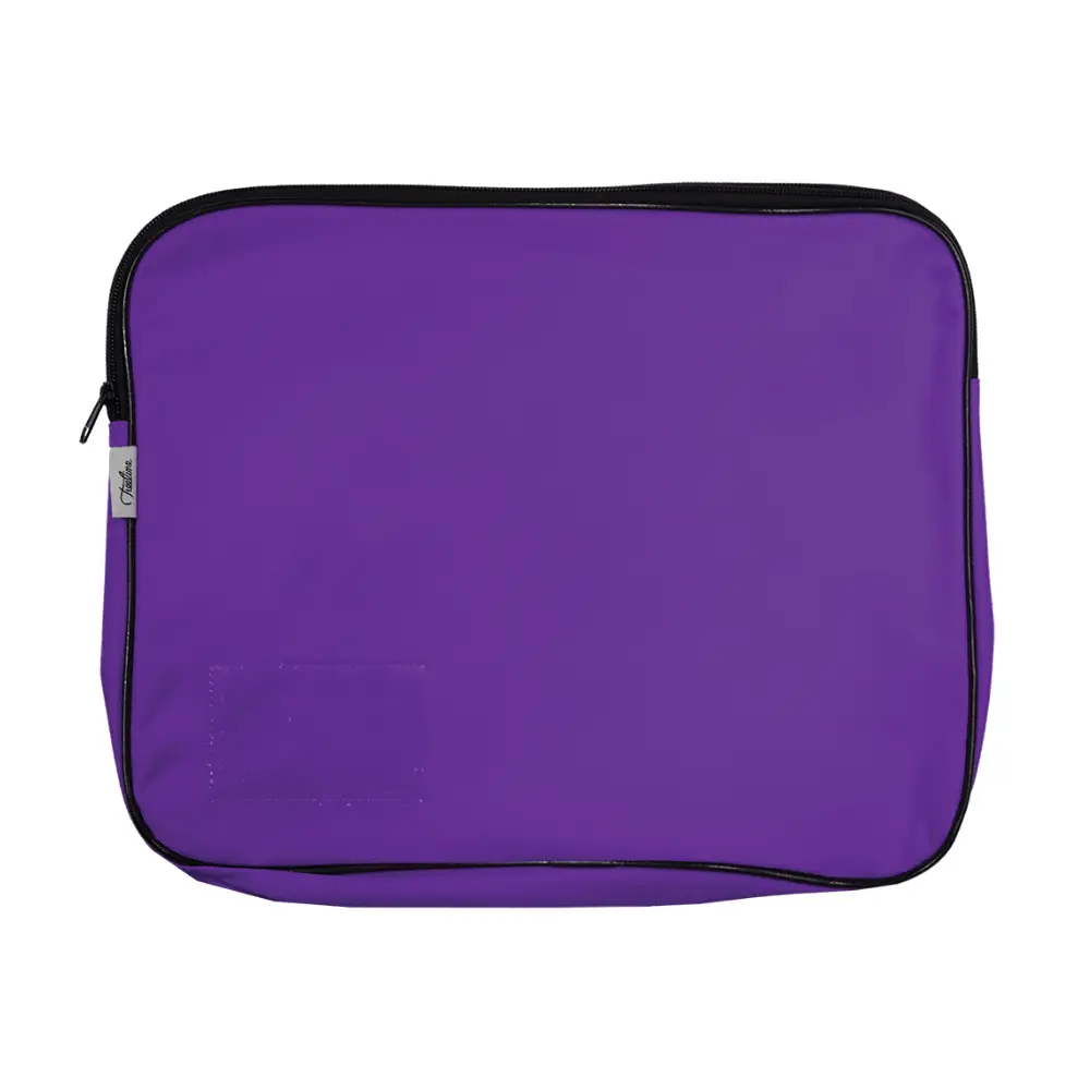[6009707698316] Book Canvas Bag Purple - Treeline 
