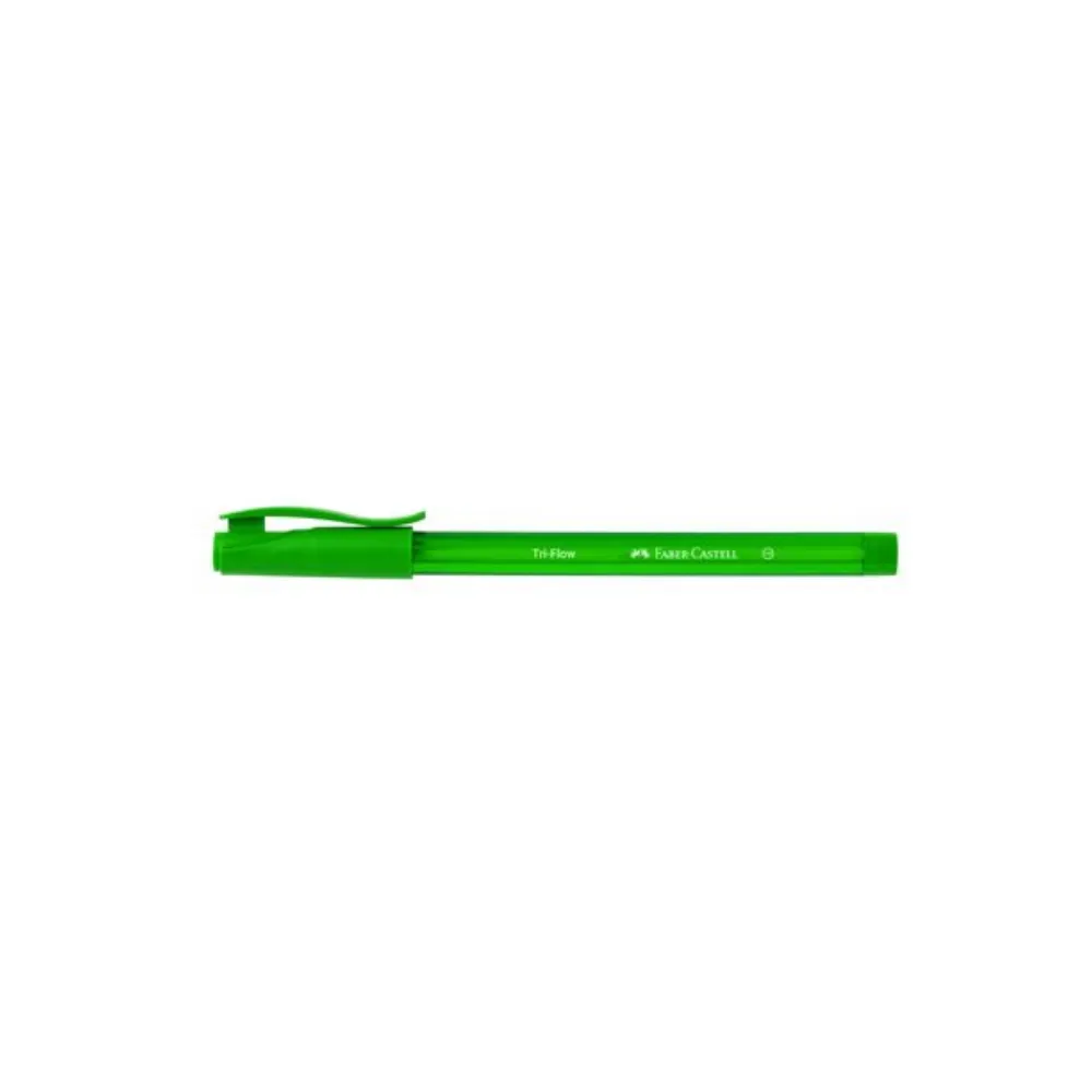 Pen Ball Triflow 1mm Light Green - Faber-Castell